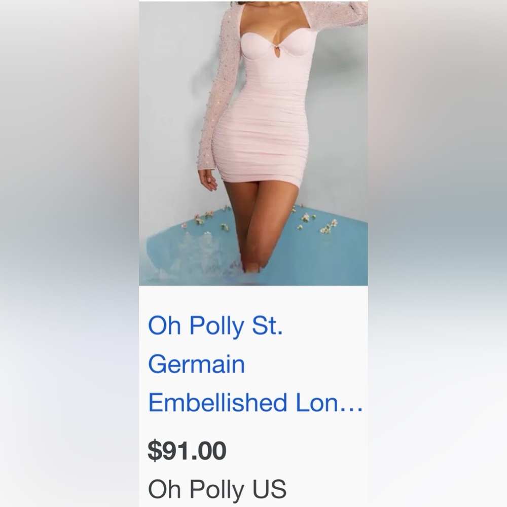 Oh Polly St. Germain mini dress - Picture 4 of 5